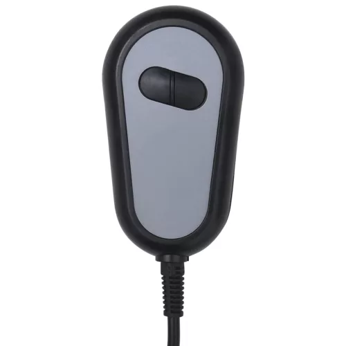 Sötétzöld szövet elektromos dönthető fotel