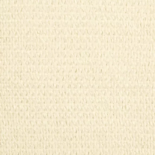 Krémszínű HDPE napvitorla 160 g/m² 2,5 x 3,5 m