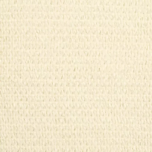 Krémszínű HDPE napvitorla 160 g/m² 5 x 7 m