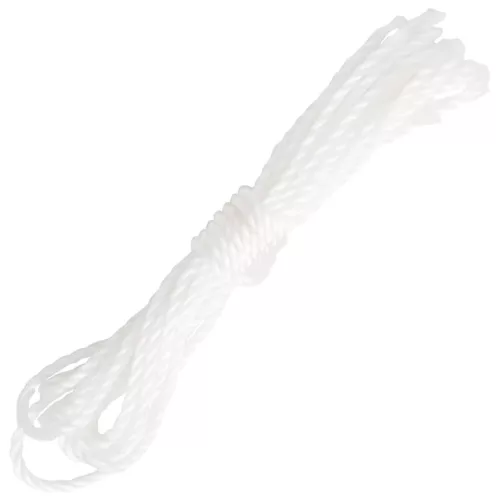 Krémszínű HDPE napvitorla 160 g/m² 4 x 4 x 5,8 m