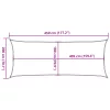 Fehér HDPE napvitorla 160 g/m² 2 x 4,5 m