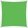 Világoszöld HDPE napvitorla 160 g/m² 2,5 x 2,5 m