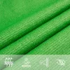 Világoszöld HDPE napvitorla 160 g/m² 2,5 x 2,5 m
