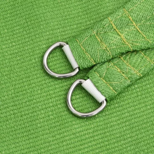 Világoszöld HDPE napvitorla 160 g/m² 4,5 x 4,5 m