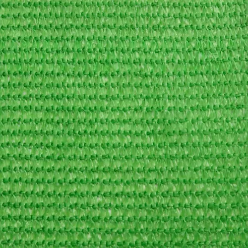 Világoszöld négyszögletű HDPE napvitorla 160 g/m² 2 x 3,5 m