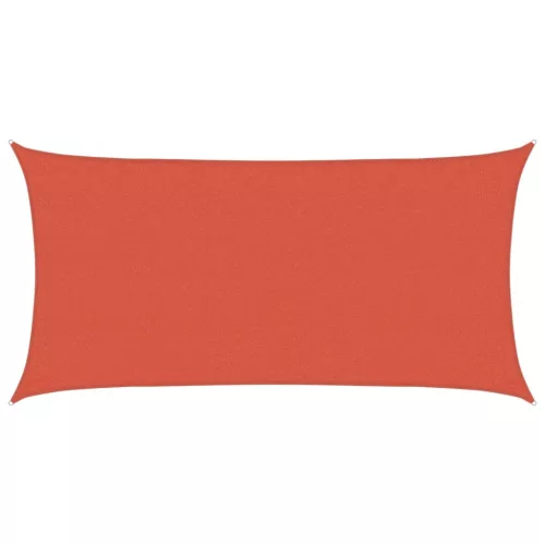 Terrakotta HDPE napvitorla 160 g/m² 2,5 x 4,5 m