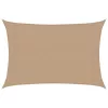 Tópszínű HDPE napvitorla 160 g/m² 3 x 4,5 m