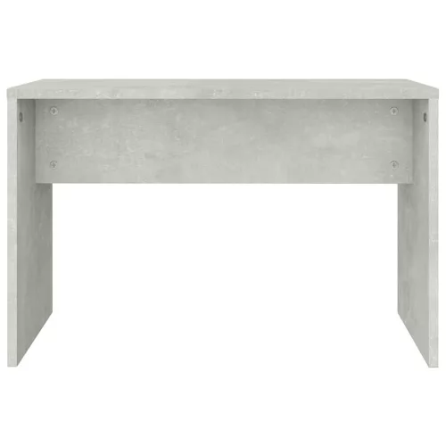 Betonszürke színű fésülködőasztal-szett 74,5 x 40 x 141 cm