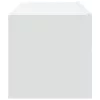 4 db fehér fali TV-szekrény 100 x 30 x 30 cm
