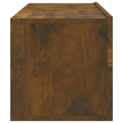 4 db füstös tölgy színű fali TV-szekrény 100 x 30 x 30 cm