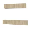 5 részes sonoma tölgy színű szerelt fa TV-szekrényszett