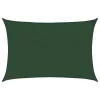 Sötétzöld HDPE napvitorla 160 g/m² 2,5 x 4 m
