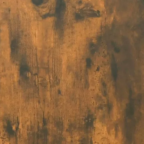2 db füstös tölgy színű szerelt fa faliszekrény 100x36,5x35 cm