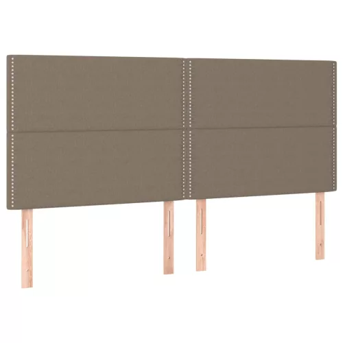 Bézs színű szövet fejtámla 180 x 5 x 118/128 cm