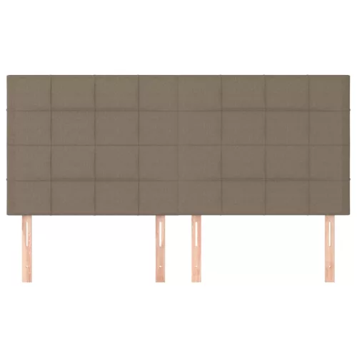 Bézs színű szövet fejtámla 180 x 5 x 118/128 cm