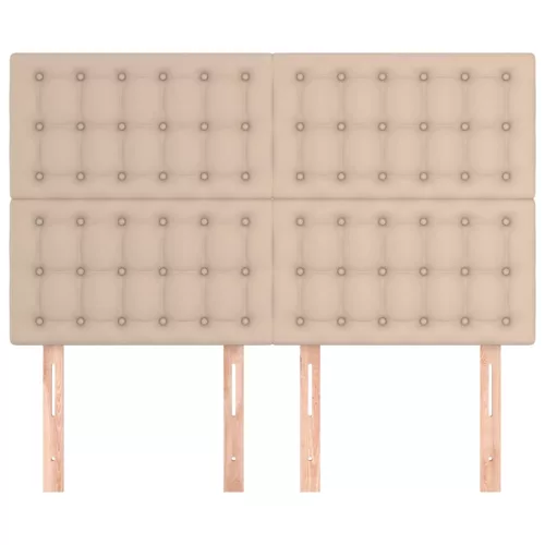 Műbőr fejtámla Cappuccino 144x5x118/128 cm