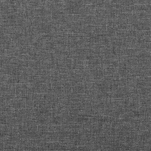 Sötétszürke szövet fejtámla 144x5x118/128 cm