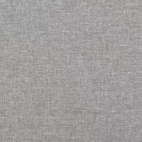 Világosszürke szövet fejtámla 160x5x118/128 cm