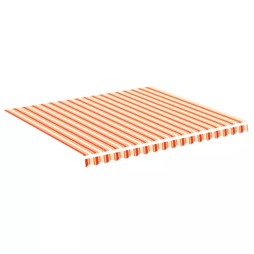 Sárga és narancssárga csere napellenző ponyva 4 x 3,5 m