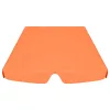 Narancssárga csere ponyva kerti hintaágyhoz 188/168x145/110 cm