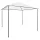 Fehér pavilon 3 x 3 x 2,9 m 180 g/m²