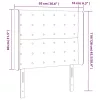 Rózsaszín bársony LED-es fejtámla 93x16x118/128 cm