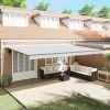 Napernyő Antracit 6 x 3 m Fém