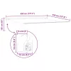 Napernyő Antracit 4,5 × 3,5 m Fém