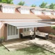 Napernyő tartalmaz Antracit 6 x 3 m Fém