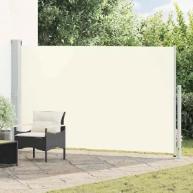   Krémszínű behúzható oldalsó terasznapellenző 180 x 300 cm