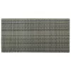 Szürke polyrattan bárasztal tárolópolccal 120 x 60 x 110 cm