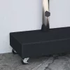 Fekete gránit napernyőtalp 45 x 25 x 8 cm