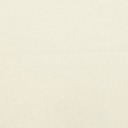 6 db krémszínű oxford szövet háttámlás székpárna 100x50x3 cm
