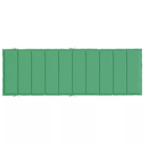 Zöld oxford szövet napozóágy párna 186x58x4 cm