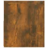 2 db füstös tölgy színű éjjeliszekrény LED-ekkel 60x35x40 cm