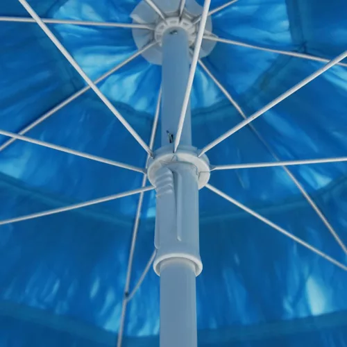 Kék hawaii stílusú strandnapernyő 300 cm