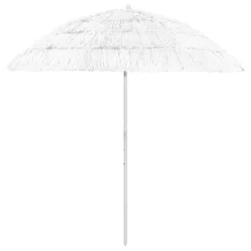 Fehér hawaii stílusú strandnapernyő 240 cm