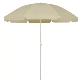 Homoksárga strandnapernyő 240 cm