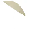 Homoksárga strandnapernyő 240 cm