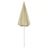 Homoksárga strandnapernyő 240 cm