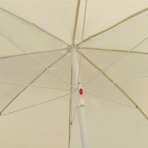 Homoksárga strandnapernyő 240 cm