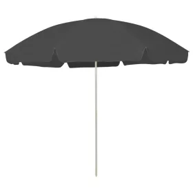Antracitszürke strandnapernyő 300 cm