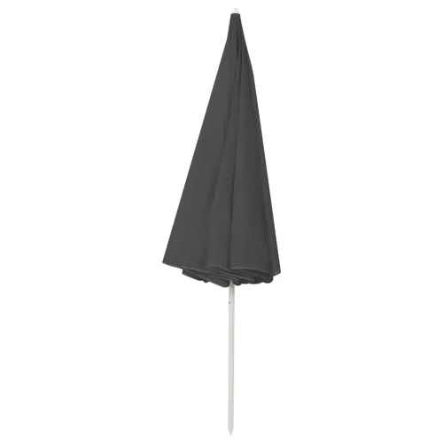 Antracitszürke strandnapernyő 300 cm