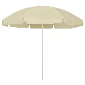 Homoksárga strandnapernyő 240 cm