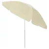 Homoksárga strandnapernyő 240 cm