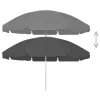 Antracitszürke strandnapernyő 240 cm