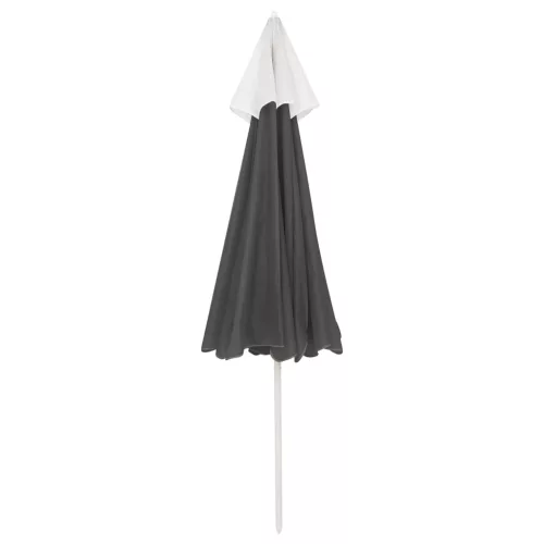 Antracitszürke strandnapernyő 240 cm