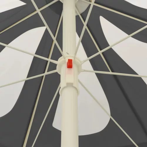 Antracitszürke strandnapernyő 240 cm
