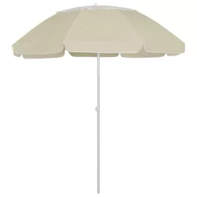 Homoksárga strandnapernyő 300 cm