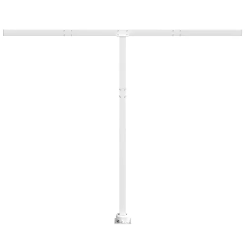 Fehér vas napellenzőrúdszett 300 x 245 cm
